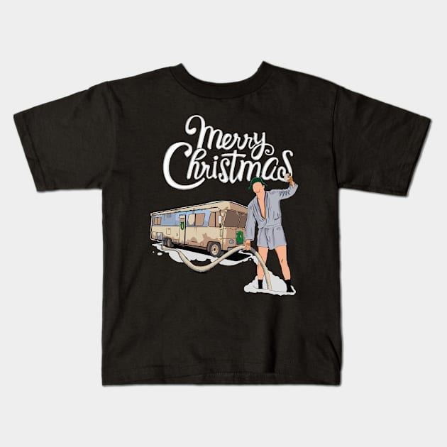 Shitters Full, Christmas Vacation Kids T-Shirt by Jogja Istimewa